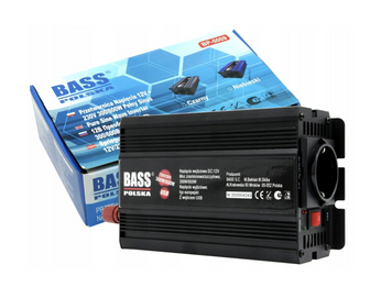 Преобразователь напряжения Bass Polska 5009 300/600 Вт, 12/230 В, чистая синусоида 5009 фото