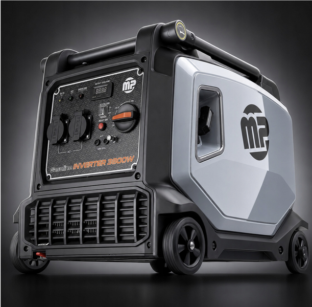 Генератор бензиновый инверторный Majster Polska MP0662 3,8 кВт, с колесами MP0662 фото