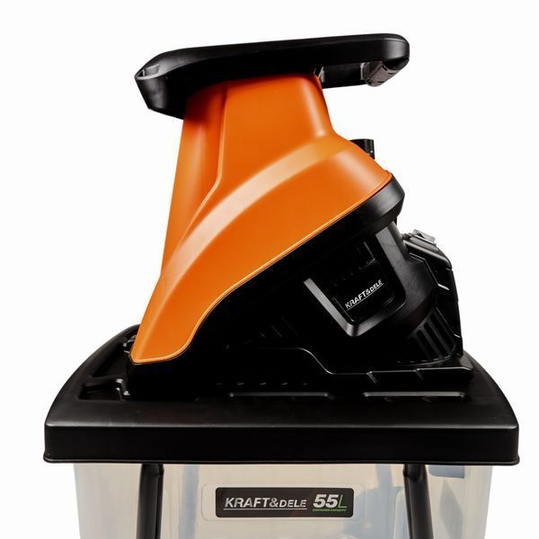 Садовый измельчитель веток 3000W Kraft&Dele KD5212 электрический для веток до 45 мм. KD5212 фото